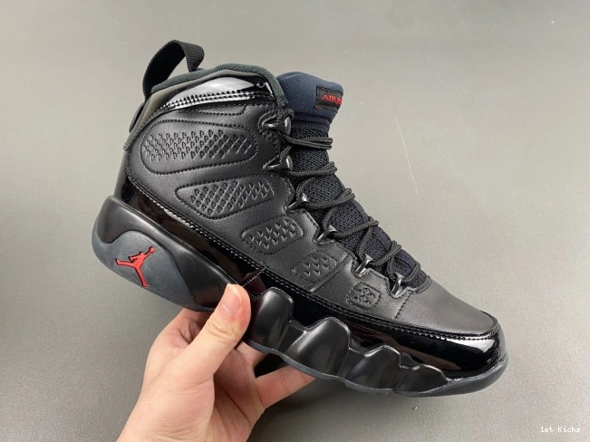 1st Kicks Jordan Patent 302370-014 Air Retro Bred 9 0812